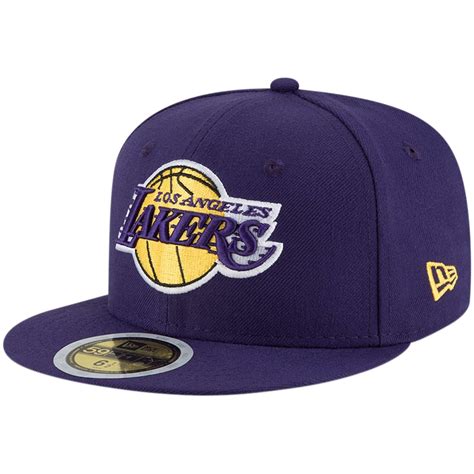 Los Angeles Lakers New Era Youth Official Team Color 59fifty Fitted Hat