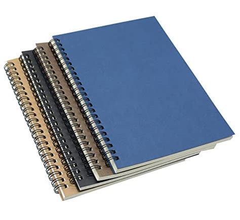 Reviews For Yansanido Spiral Notebook 4 Pcs A5 Craft Softcover 8mm