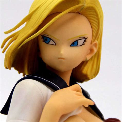 Japanese Anime Sexy Doll Dragon Ball Z Android 18 Resin Action Figure