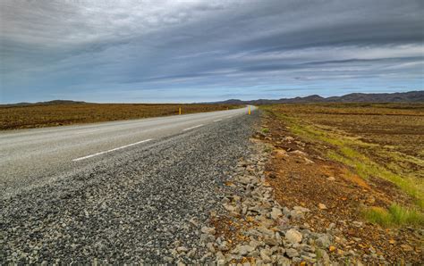 Wallpaper Iceland Road Clouds Coast Island Landscape 5644x3562