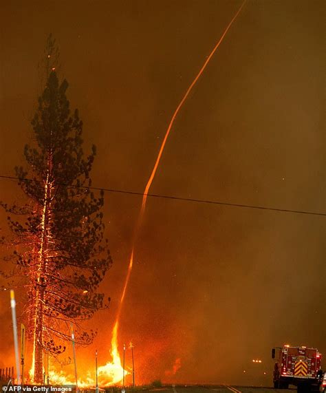 Firenado Spotted In Explosive Californian Wildfire Healthyfrog
