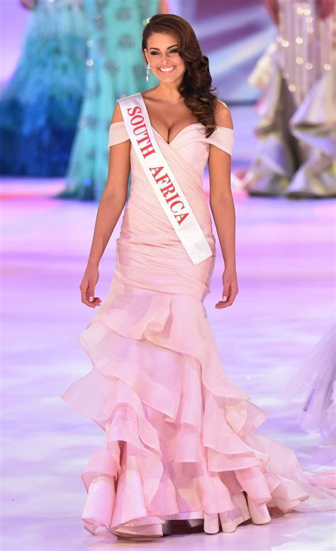 Miss South Africas Dress At Miss World 2014 Glamour