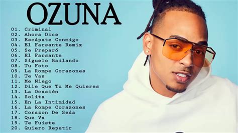 mix ozuna 2021 sus mejores Éxitos enganchados 2021 reggaeton mix 2021 lo mas nuevo en Éxitos