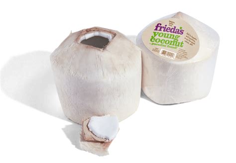 How Do You Open A Young Coconut Friedas Llc The Branded Produce