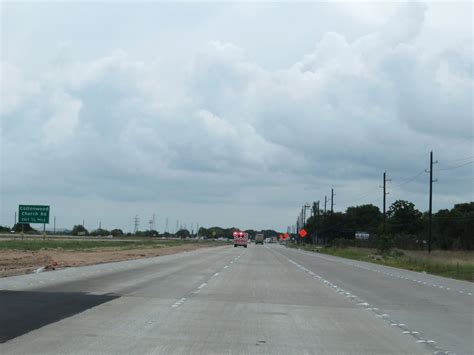 Texas Interstate 69 Northbound Cross Country Roads