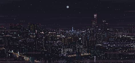 √ Pixel Art Night City
