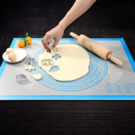 Nonstick Silicone Pastry Mat Extra Large With Measurements 28 By 20