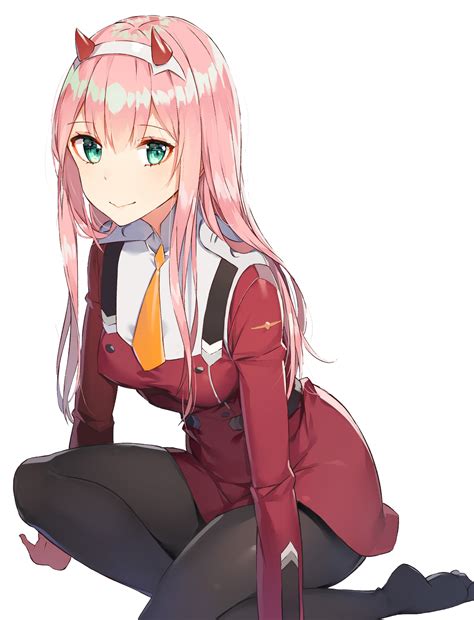Darling In The Franxx Zero Two Render By Kristaly1 On Deviantart