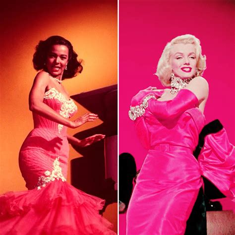 Dorothy Dandridge And Marilyn Monroe Vintage Black Glamour