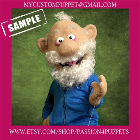 Custom Professional Puppet Muppet Type Portrait Etsy Custom Puppets