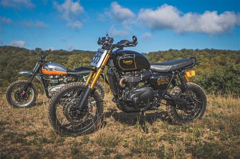 Arrow exhaust silencers with carbon fiber end caps, 007 bond edition badging, and a special 007 startup screen round out the. XEcutioner: Triumph Scrambler 1200 XE by A&J Cycles ...