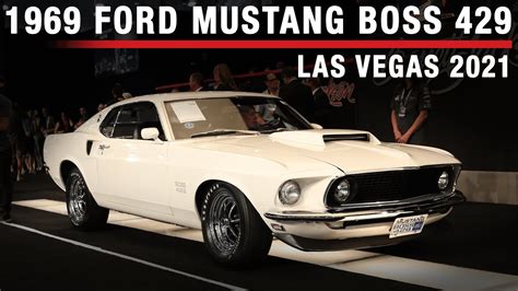 Sold 1969 Ford Mustang Boss 429 Barrett Jackson Las Vegas Youtube