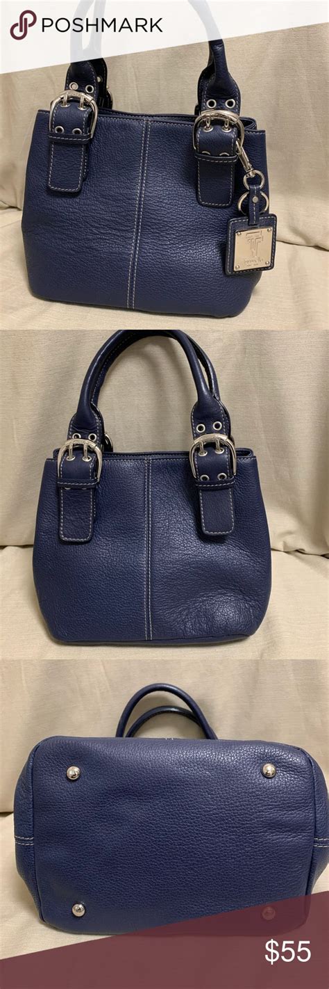 Tignanello Perfect Pebbled Leather French Tote Pebbled Leather