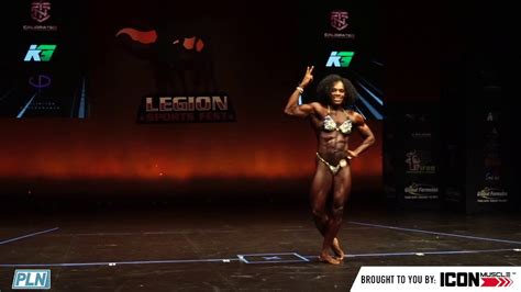 Tomefafa Ameko Posing Routine At The Legions Sports Fest Youtube