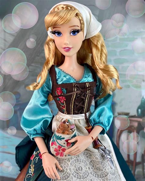 MmDisney Cinderella In Rags LE Doll Review Now On My Disney Barbie Dolls Princess