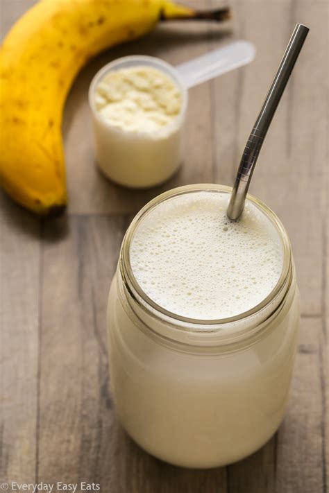 Como fazer um Shake de proteína de soro de leite Everyday Easy Eats Environmental Blog