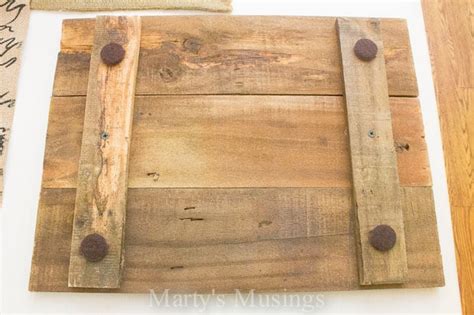 Diy Rustic Wood Chargers