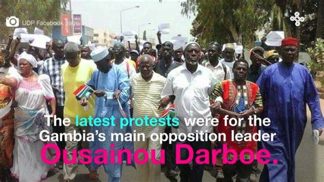 Gambia Protests Youtube