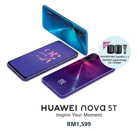 Huawei Nova 5t Smartphone Terbaru Di Malaysia ~ Qiya Saad