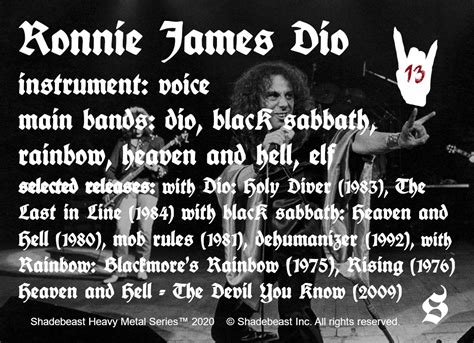 Heavy Metal Series 13 Ronnie James Dio Shadebeast