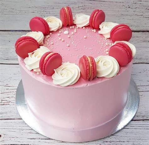 Macaron Birthday Cake Singapore Kerstin Beeler