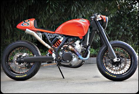 Cafe racer honda gp250r pictures and review. Cafe Racer Special: KTM 525 Fury Cafè Racer by Roland Sands