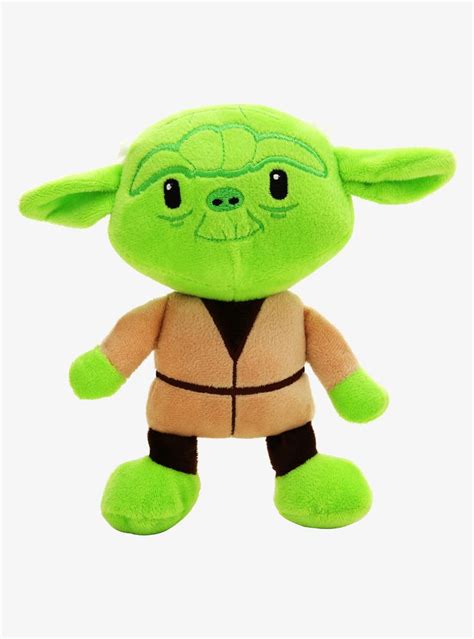 Star Wars Yoda Squeaky Dog Toy Boxlunch Cool Dog Collars Star Wars