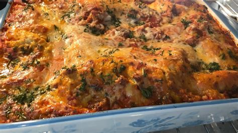 Easy Homemade Lasagna Recipe Youtube
