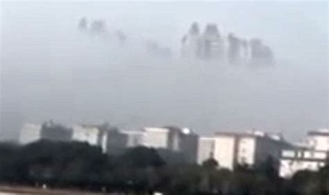 Floating City Seen Over Yueyang China Sparks Claims Of