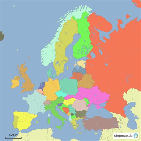 Europakarte ohne ländernamen, einige hauptstädte als blanko sowie genua. Karte Europa Ohne Namen | My blog