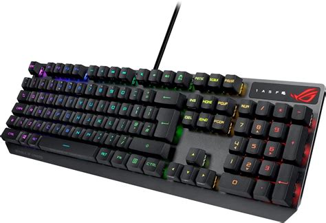 Asus Rog Strix Scope Rx Pbt Optical Mechanical Rgb Gaming Keyboard For