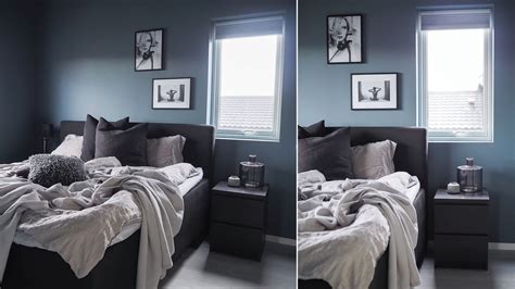 Søvndyssende soverom med blå veggfarger | Nordsjö Norge
