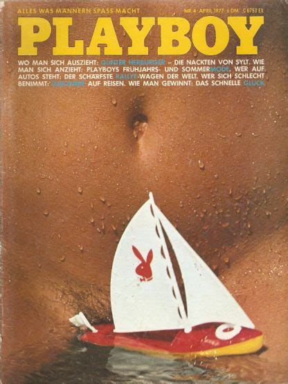 Akt Erotika Časopis Playboy 1977 04 April Něm verze