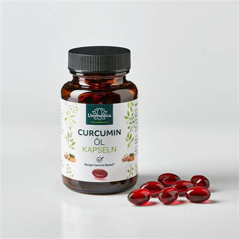 Curcumin Öl Mizellen Kurkuma 500 mg 60 Softgelkapseln von