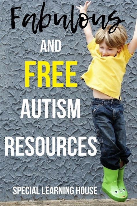 Fabulous And Free Autism Resources For Parents Special Learning House