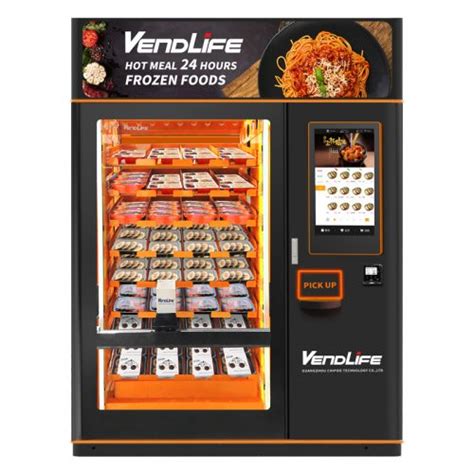 Salad Food Vending Machine With Lift System Vendlife