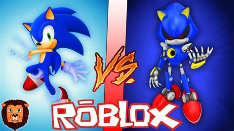 Sonic Clasico Vs Sonic Clasicoexe En Roblox Batalla Epica De Personajes