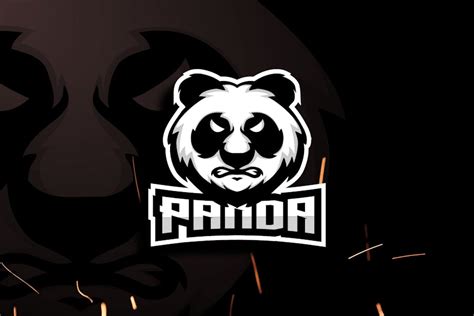 Panda Esports Mascot And Esport Logo By Bewalrus On Envato Elements