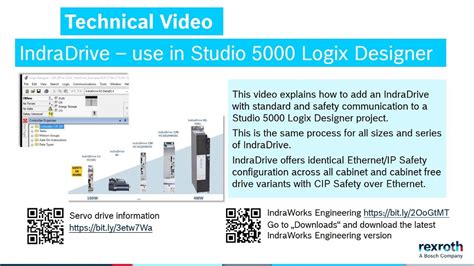 Indradrive Use In Studio 5000 Logix Designer ® Youtube