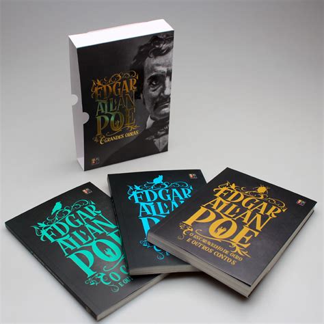Box 3 Livros Grandes Obras De Edgar Allan Poe Pé Da Letra