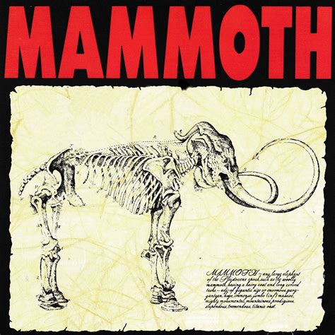 mammoth Álbum de mammoth letras mus br