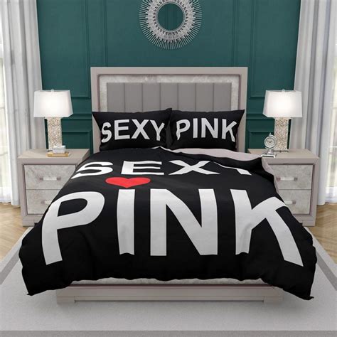 Sexy Pink Victoria S Secret Bedding Set
