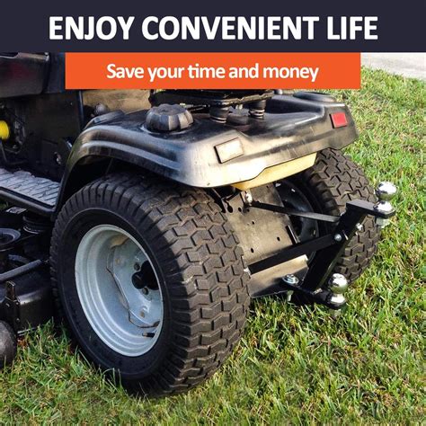 Buy Elitewill Lawn Mower Trailer Towing Hitch Garden Tractor Pro Hi