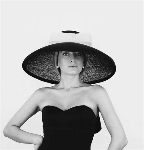 Black Sinamay Audrey Hepburn Style Hat Etsy Audrey Hepburn Style