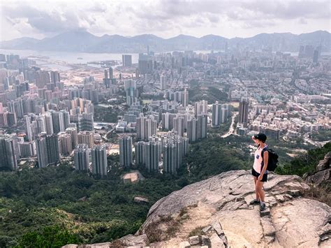 Hongkong From A Bird´s Eye View Hiking Lion Rock