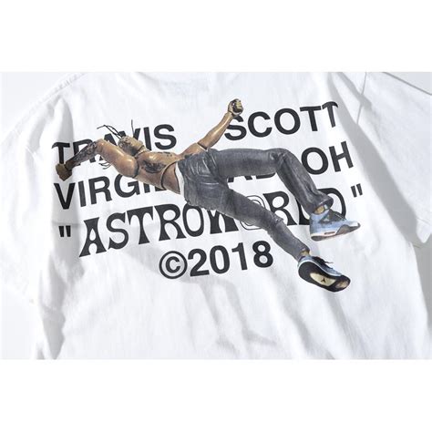 Off White Travis Scott Travis Scott Astroworld X Off White เสื้อยืด