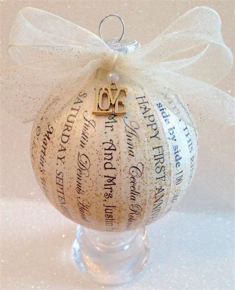 1 year anniversary gifts for her. First Anniversary Gift for Her For Couple Personalized ...