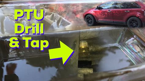 Ford Edge Ptu Drill And Tap Before And After 10k Miles Mkx Youtube
