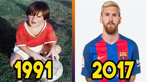 Lionel Messi Transformation From 1 To 30 Years Old Youtube