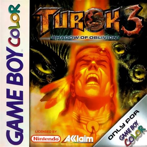 Turok Shadow Of Oblivion Boxarts For Nintendo Game Boy Color The